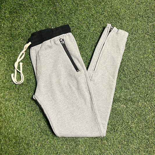 FOG Drawstring Sweatpants Gray Size Medium USED x3618