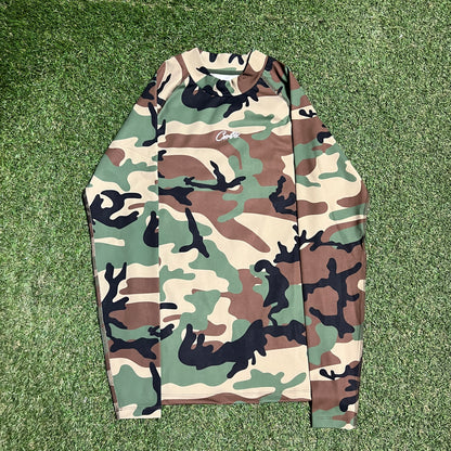 Corteiz Camo Longsleeve Shirt Size Medium USED x13400