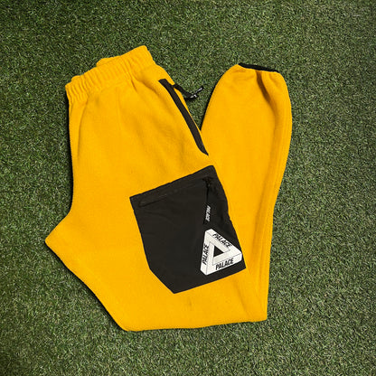 Palace Yellow Sweatpants Size Large USED x3255