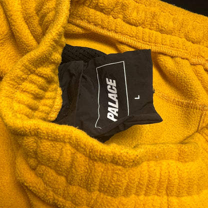 Palace Yellow Sweatpants Size Large USED x3255