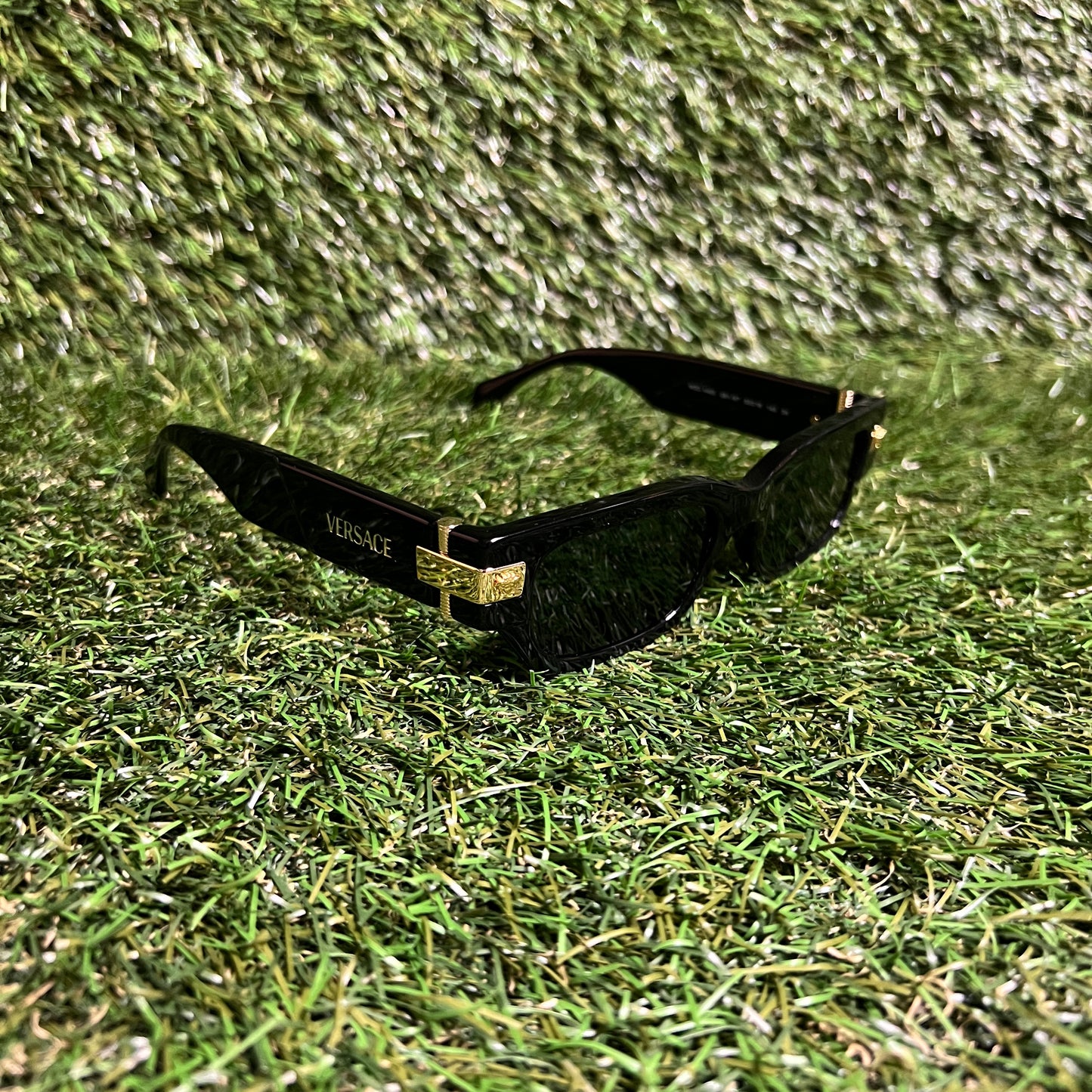 Versace ve4465 Black Men's Sunglasses NEW x13391