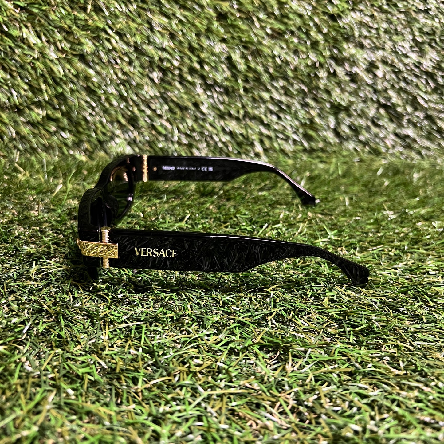Versace ve4465 Black Men's Sunglasses NEW x13391