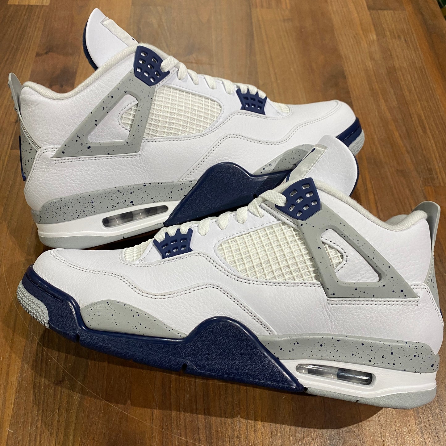 Jordan 4 Midnight Navy Size 12 USED s14117