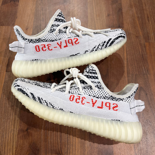 Adidas Yeezy Boost 350 V2 Zebra Size 7 USED s13976