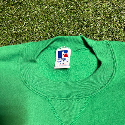 Russell Athletic Made in US Green Blank Crewneck Size XXL NEW v14124