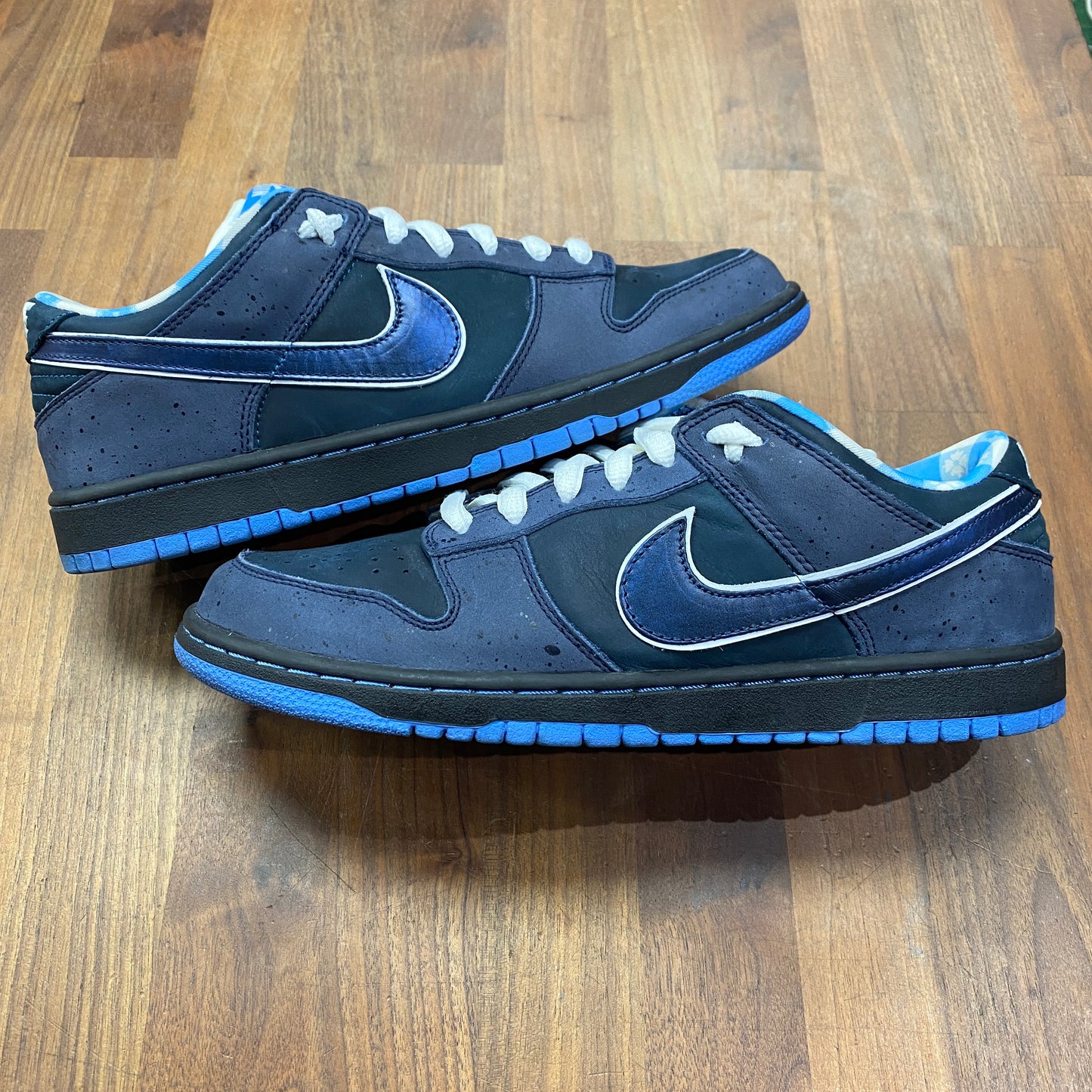 Nike SB Dunk Low Concepts Blue Lobster Size 10.5 USED s14163