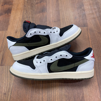 Travis Scott Olive (PS) Jordan 1 low Size 2.5Y NEW s13317