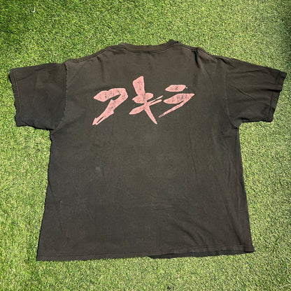 1988 Delta Tag Akria Neo-Tokyo is About to Explode Black Tee Size XXL USED v15051