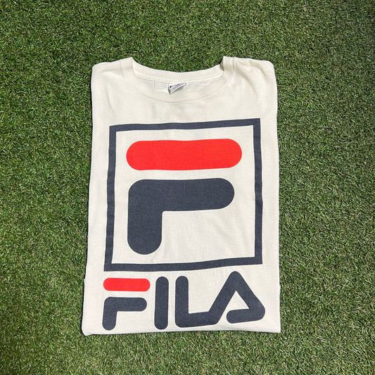 Vintage Fila Tee Size Medium USED v11103