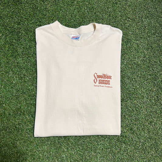 Snow white now's your chance tee white Size XL USED v12754