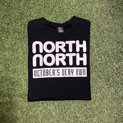 North October Very Own Black Tee Size XXL USED v1906