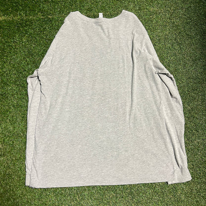 No jumper skull longsleeve gray Size XL USED v12426