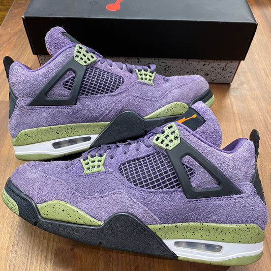 Jordan 4 Canyon Purple (Women's) Size 10.5M/12W USED s14081