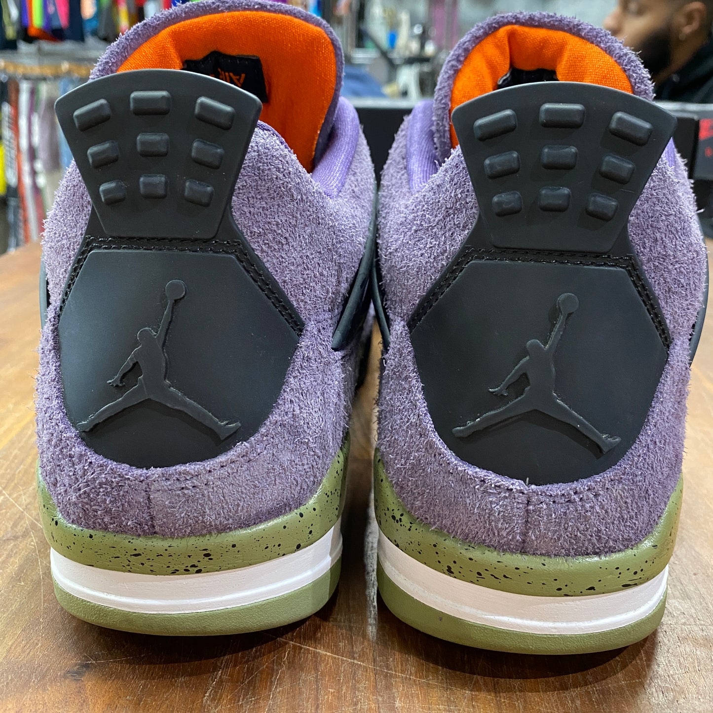 Jordan 4 Canyon Purple (Women's) Size 10.5M/12W USED s14081