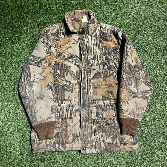 1980s Walls RealTree Jacket Size Large USED v15078