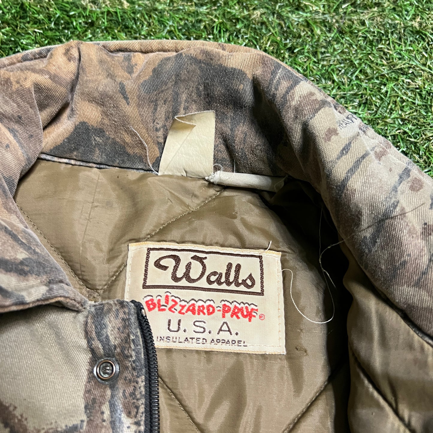 1980s Walls RealTree Jacket Size Large USED v15078