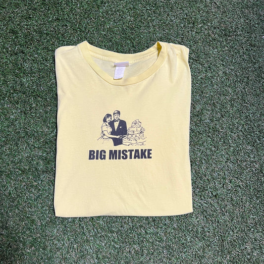 Big Mistake Wedding Tee Size XL USED v12546