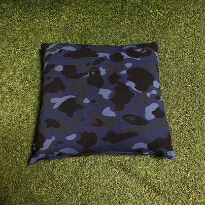 Bape Blue Camo Pillow NEW x12534