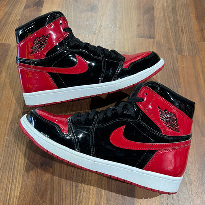 Jordan 1 Patent Bred Size 12 USED s14264