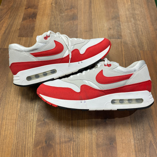 Nike Air Max 1 OG Big Bubble Sport Red Size 11 USED s14625