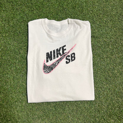 Travis Scott Nike SB White Long Sleeve Size XL NEW x2556