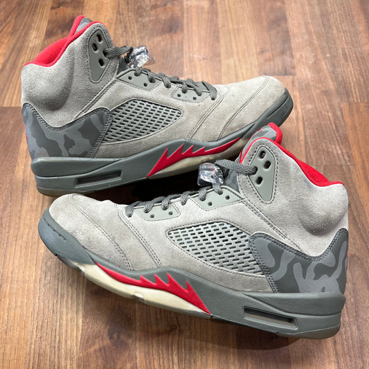 Jordan 5 P51 Camo 2017 Size 11.5 USED s15744