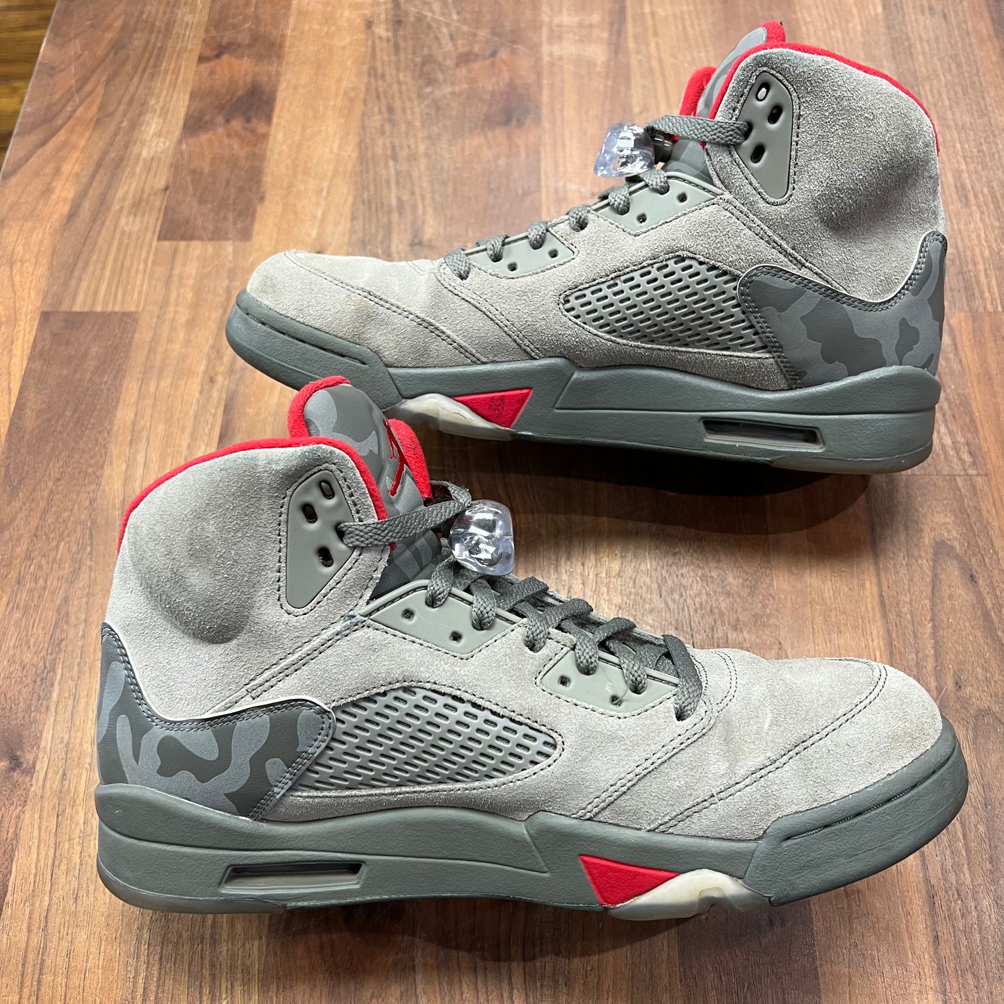 Jordan 5 P51 Camo 2017 Size 11.5 USED s15744