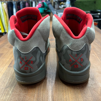 Jordan 5 P51 Camo 2017 Size 11.5 USED s15744