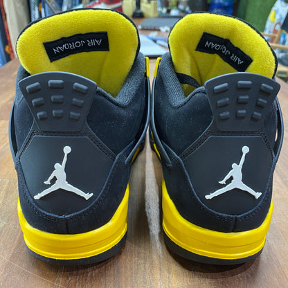 Jordan 4 Yellow Thunder 2023 Size 8.5 USED s14493