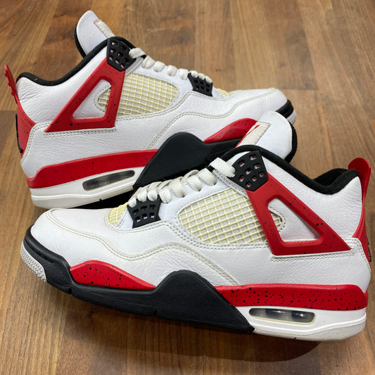 Jordan 4 Red Cement Size 8 USED s14308