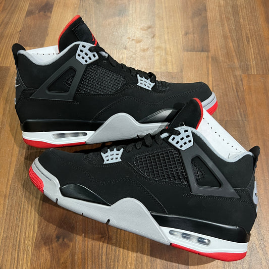 Jordan 4 Bred (2019) Size 10.5 New s13817