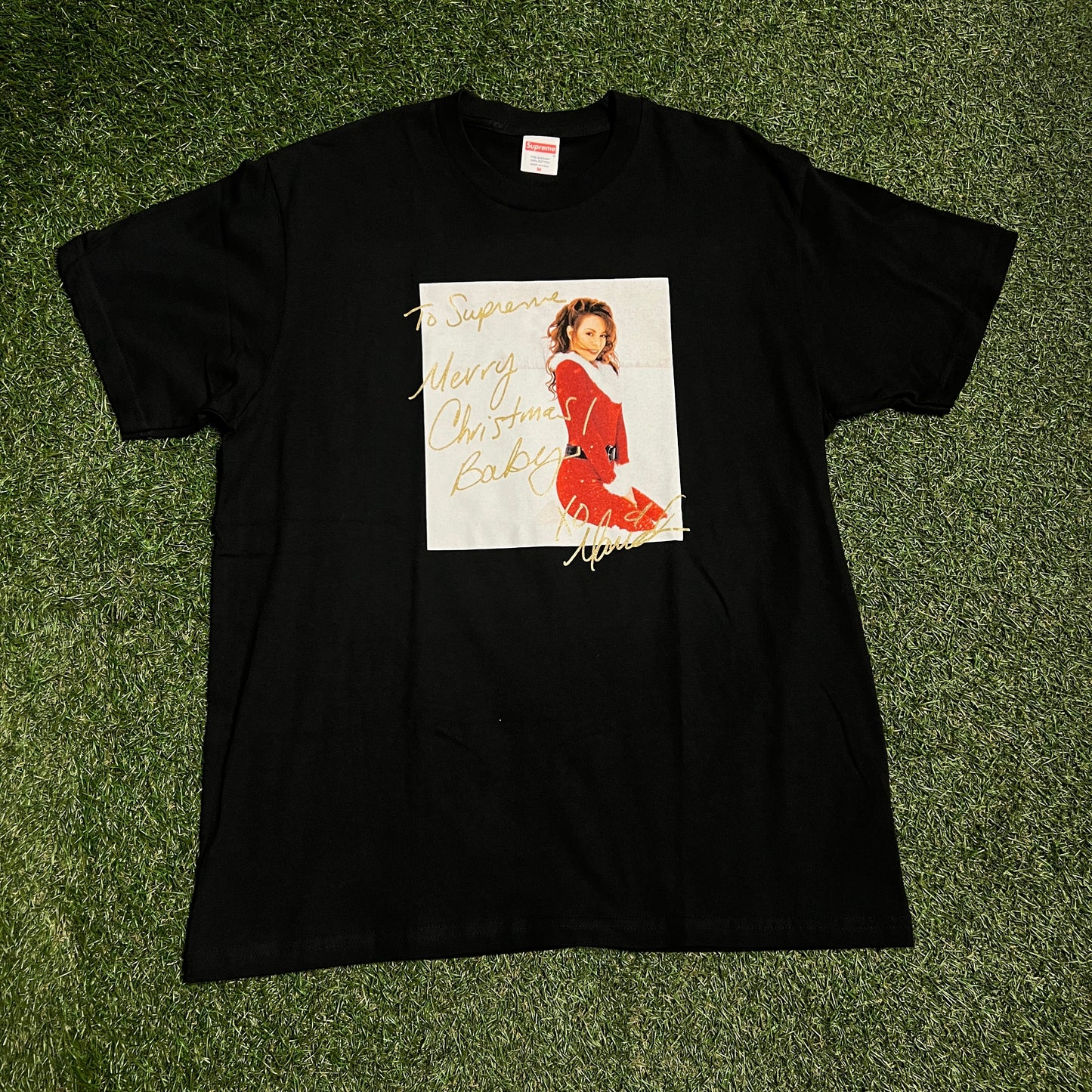 Supreme Mariah Carey Christmas Tee Size Medium NEW