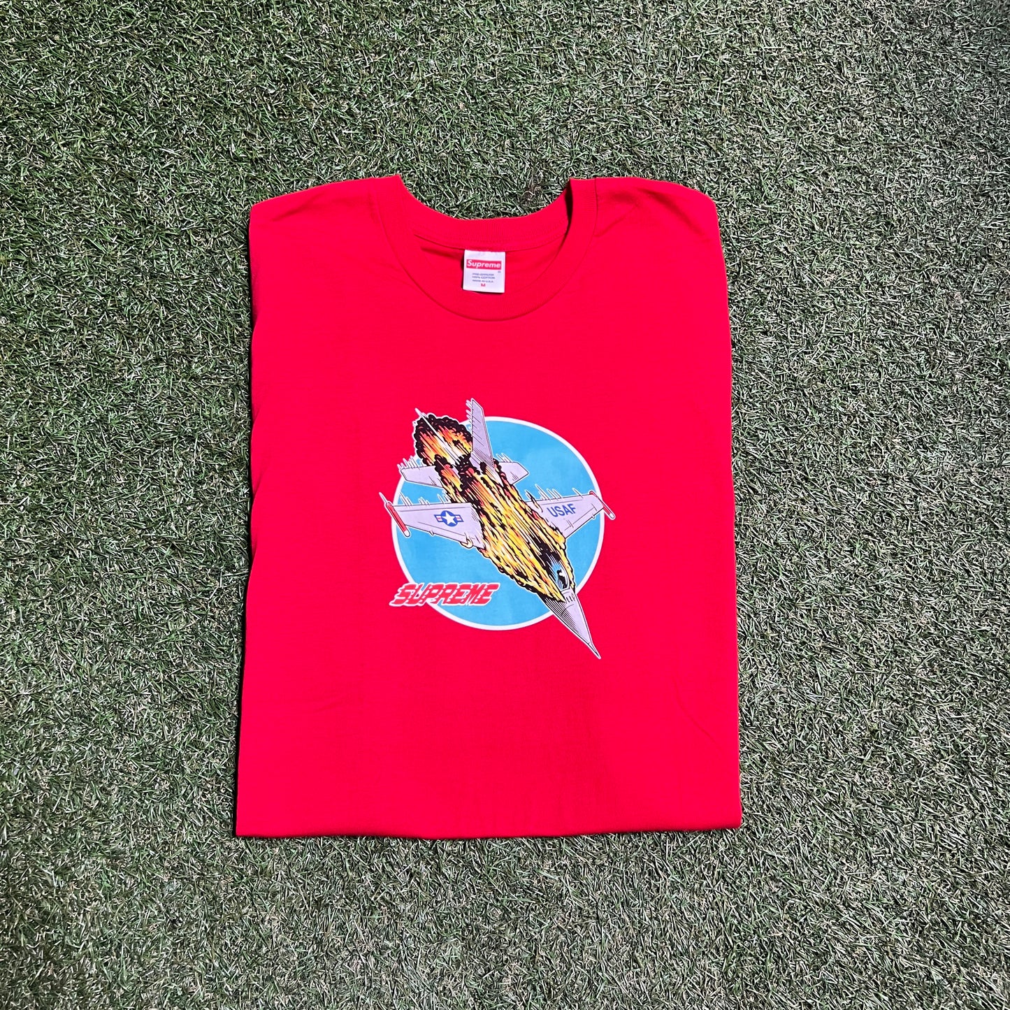 Supreme Jet Tee Red Size Medium NEW