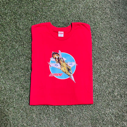 Supreme Jet Tee Red Size Medium NEW