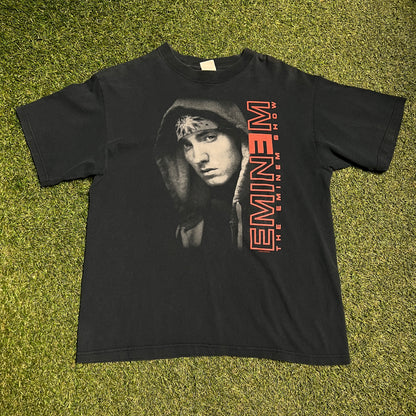 The Eminem Show 2002 Black Tee Size Medium Used