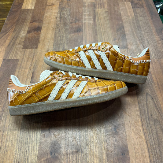 Adidas Samba Wales Bonner Brown Croc Size 11.5 NEW s16031