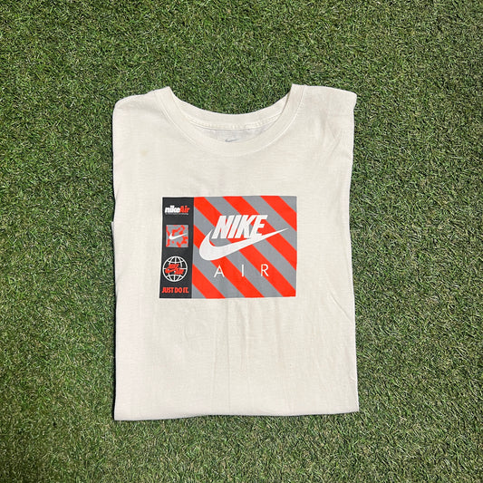Nike Air Striped Front Tee Size XL USED v13138