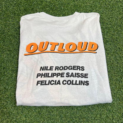 Outloud Hand With Mouth 1990s Tee Size Large USED v8665