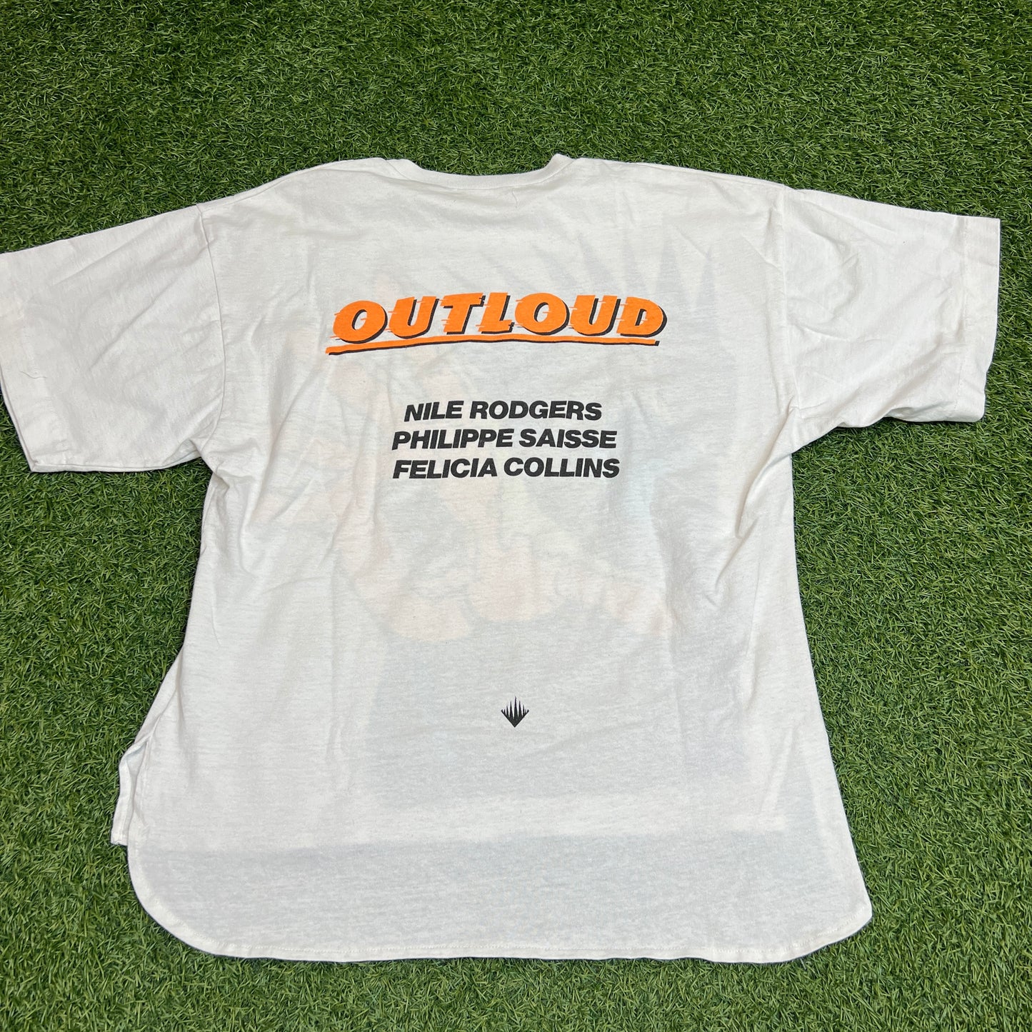 Outloud Hand With Mouth 1990s Tee Size Large USED v8665