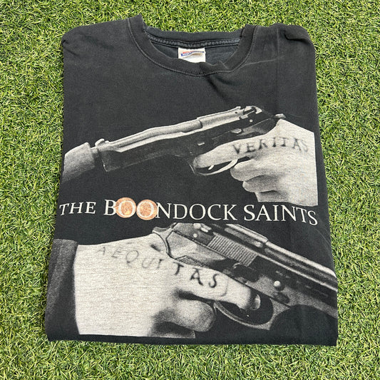 The boondock Saints 2009 Promo black size Medium USED v9699