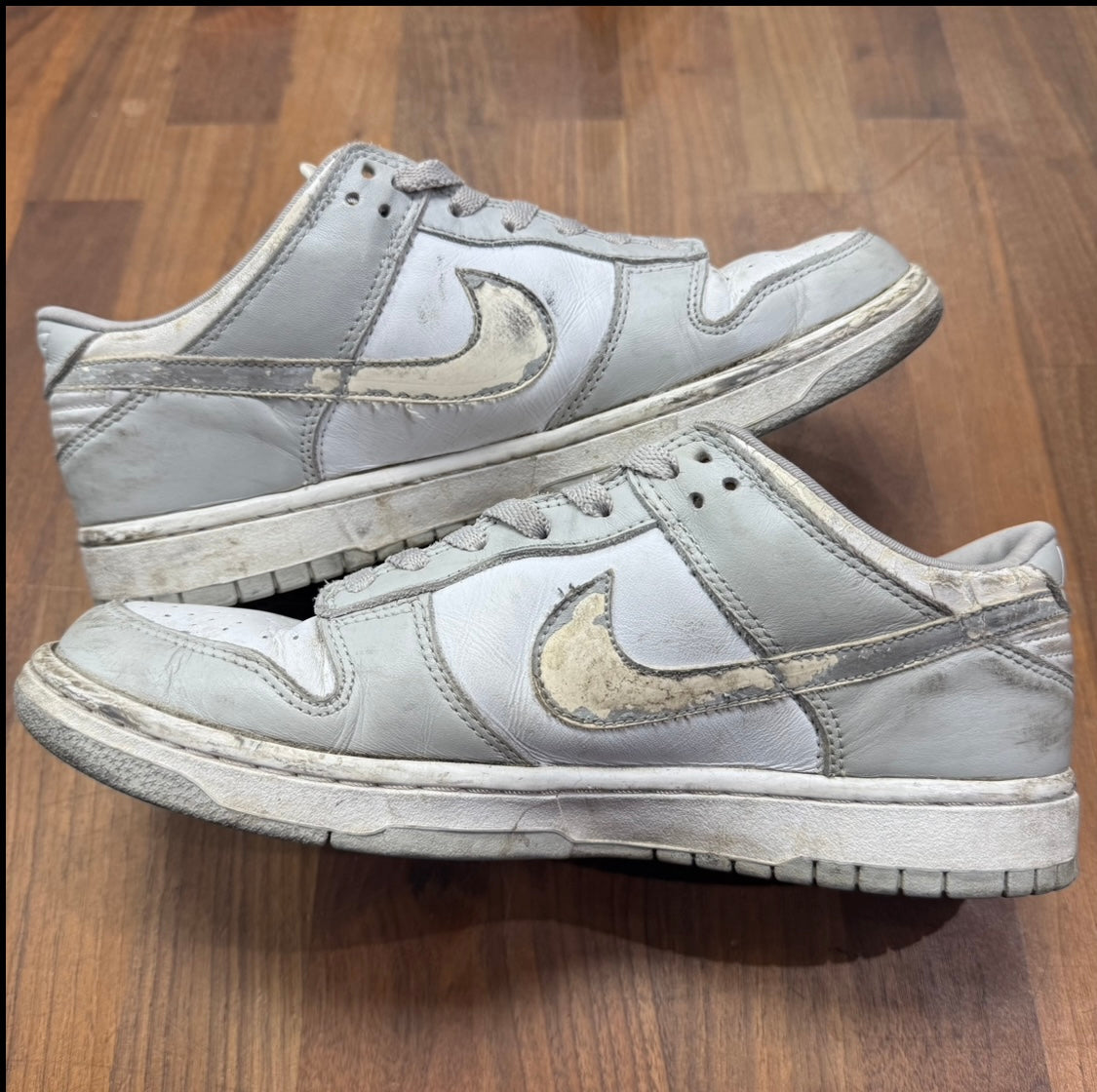 Nike Dunk Low 1999 Fog Size 9 USED s14557