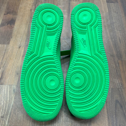 Nike Air Force One Off White Brooklyn Green Size 11 USED s16032