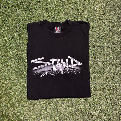Staind 2003 Tour Gaint Tag Black Tee Size XL USED v13271