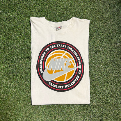 Nike engineered to the exact specifications tee white Size Large USED v12364