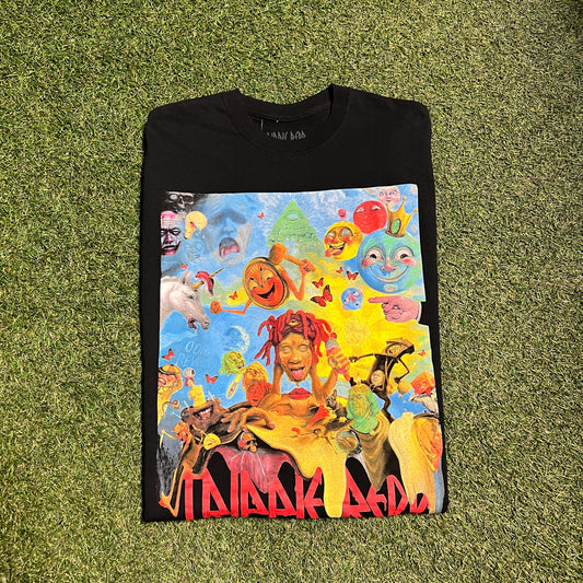 Trippie Red Lifes A Trip Album Cover Tee Size Medium USED v8730