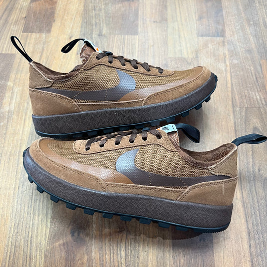 Nike Tom Sachs GPS Brown Size 6.5m / 8w USED s16204