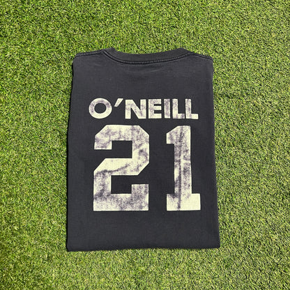 Yankees o'neill 21 tee navy majestic tag Size Large USED v12957