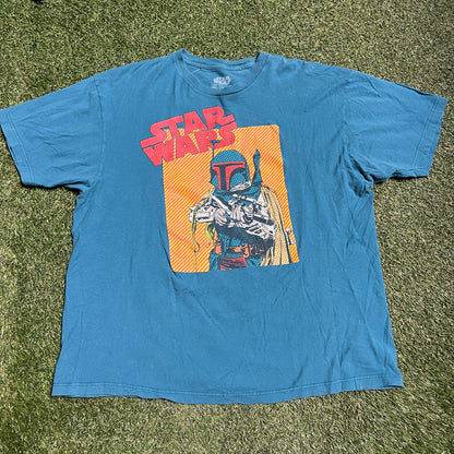 Star Wars Boba Fett Tee Size XXL USED v12411