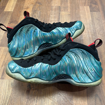 Nike Foamposite Gone Fishing Size 10.5 USED s16227
