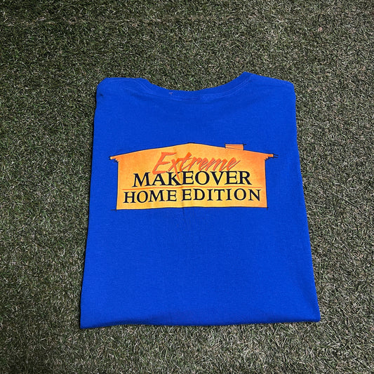 Extreme Home Makeover Back Graphic Tee SZ XL USED